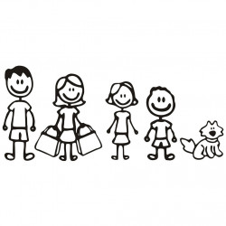 Pegatinas Coche Figuras...