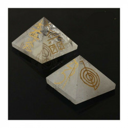 Pirámide Reiki Cuarzo...