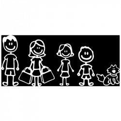 Pegatinas Coche Figuras...