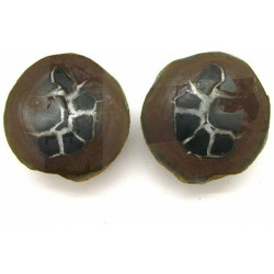 Pareja de Septária Piedra...