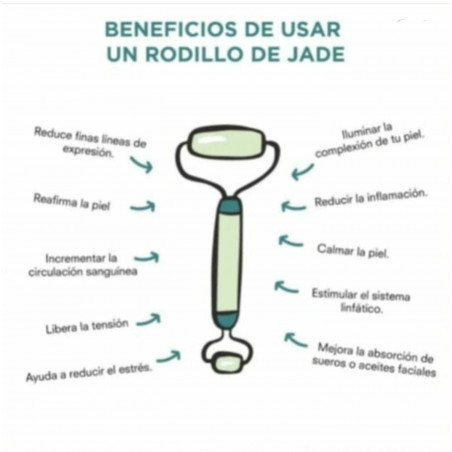 Rodillo de Jade Verde...