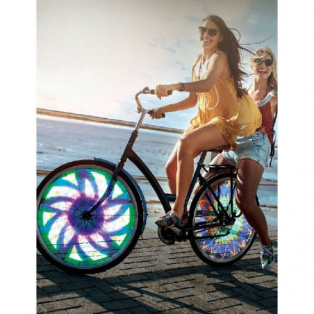 Luz de 32 LED Radio Rueda...