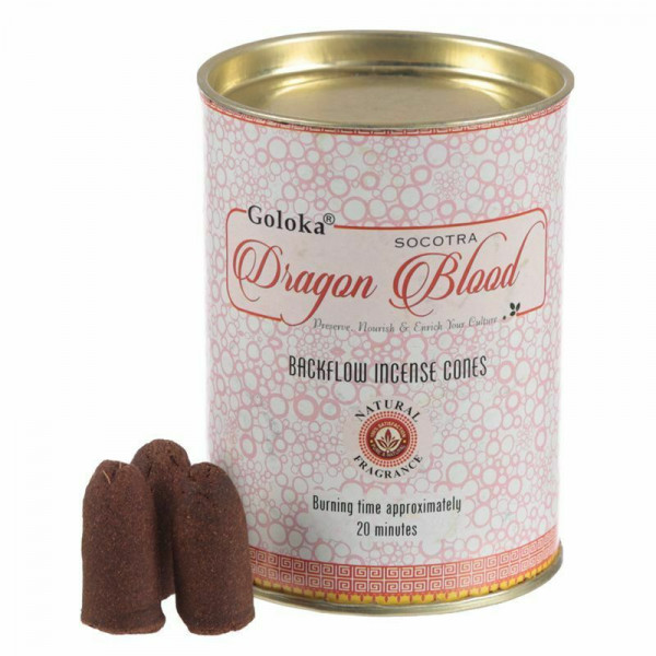 36 Conos de Incienso de Reflujo Dragon Blood Herbal Sangre Dragón