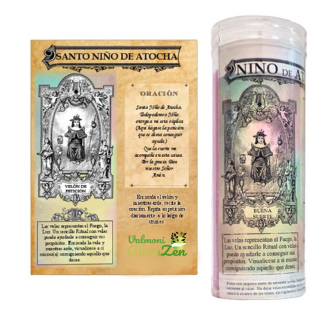 Velón Santo Niño de Atocha...