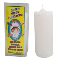 Super Velón Ajo Macho Atrae...