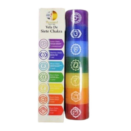 Velón 7 Chakras Vela de...